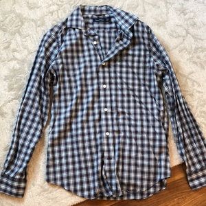 Nautica plaid button down